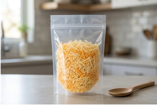 Sachet de fromage rapé