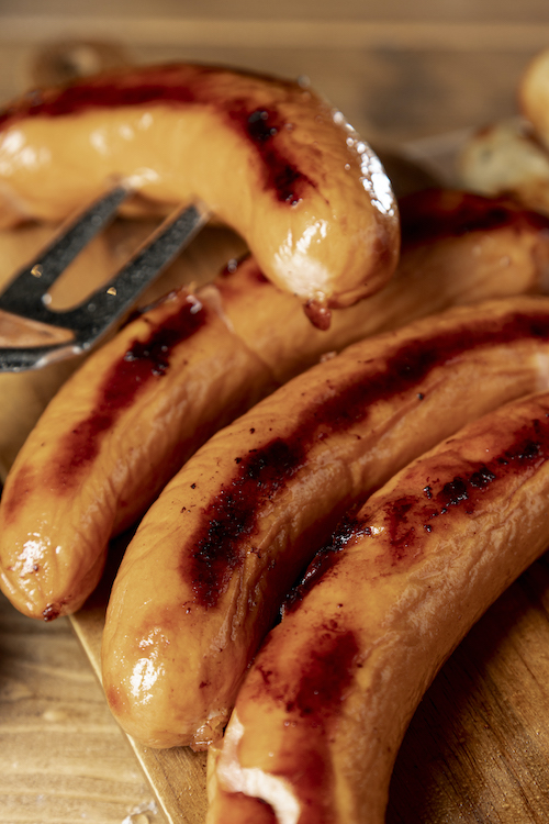 saucisses grillées