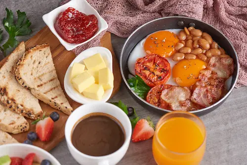 Un P’ti Déj à l’Anglaise pour le Brunch du Dimanche