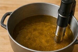 Peut-on frire dans une cocotte en fonte sans friteuse à immersion ?